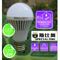 5W 7W 9W 12W Rechargeable Emergency LED Bulb with Backup Battery E27 B22